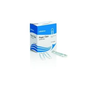 Initiative Paperclips Jumbo Wavy 75mm Pack 100