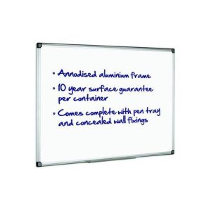 Initiative Magnetic Drywipe Board 1200x900mm (4x3)