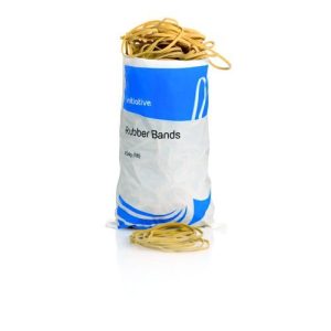 Initiative Rubber Band Assorted Sizes 454g Bags