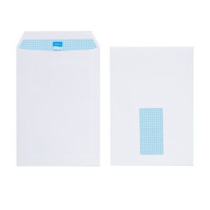 Initiative Envelope Pocket C5 90g White Window Pack 500