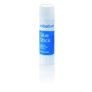 Initiative Glue Stick Solvent Free Non-Toxic Lg 40gm