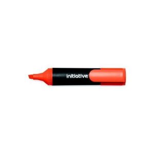 Initiative Water Based Highlighter Wedge Tip Orange