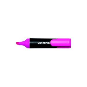 Initiative Water Based Highlighter Wedge Tip Pink