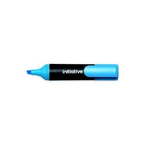 Initiative Water Based Highlighter Wedge Tip Blue