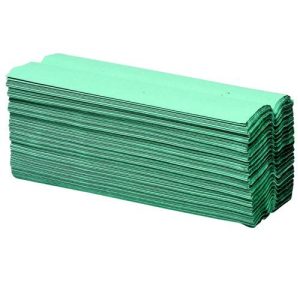 Initiative Paper Towels C-Fold Green 1ply 12pkx200 230x250mm
