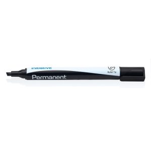 Initiative Permanent Chisel Tip Marker Black