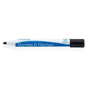 Initiative Drywipe & Flipchart Marker Black