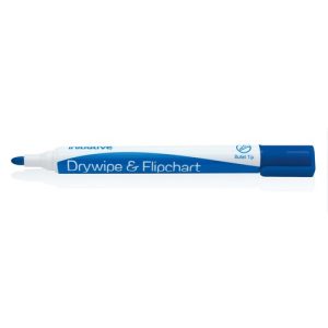 Initiative Drywipe & Flipchart Marker Blue