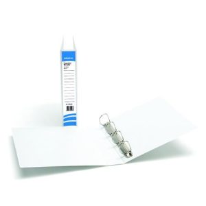 Initiative Presentation Binder 4D Ring 40mm Capacity White