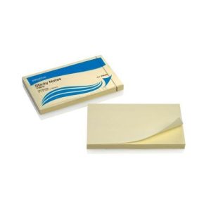 Initiative Extra Sticky Notes 76 x127mm Yellow 90 Sheet Pads