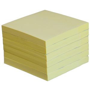 Initiative Sticky Notes 76x76mm (3in x 3in) Yellow