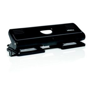 Initiative 4 Hole Punch 16 Sheet Black with ABS Handle