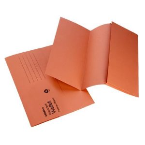 Initiative Document Wallet Foolscap Mwt 285gsm Orange