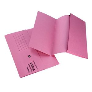 Initiative Document Wallet Foolscap Mwt 285gsm Pink