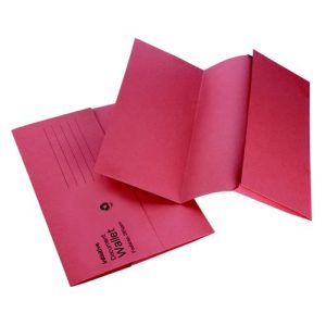 Initiative Document Wallet Foolscap Mwt 285gsm Red