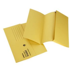 Initiative Document Wallet Foolscap Mwt 285gsm Yellow