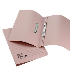 Initiative Transfer Spring File Foolscap 285gsm Buff