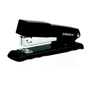 Initiative Metal Half Strip Stapler Black 20 Sheet Capacity