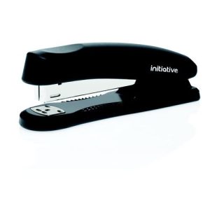 Initiative Plastic Full Strip Stapler Black 20 Sht Capacity